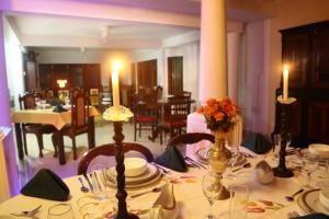 Restaurace v ubytování Villa Ceylon