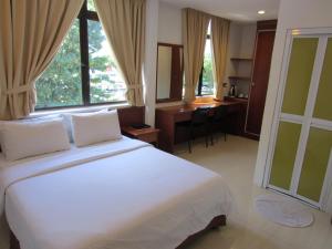 Cama o camas de una habitación en AG Hotel Penang