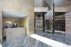 Lobby o reception area sa Green Court Residence Jinqiao Diamond Shanghai