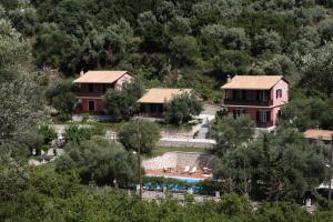 a view of the villas at a resort at Evridiki's Villas in Agios Nikitas