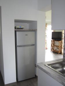 Kuchyň nebo kuchyňský kout v ubytování Lieblingsplatz