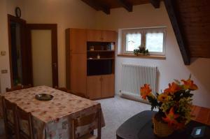 Kuchyň nebo kuchyňský kout v ubytování Residence Arvinei