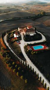 Bazén v ubytování Il Cortile - luxury apartment in Tuscany nebo v jeho okolí