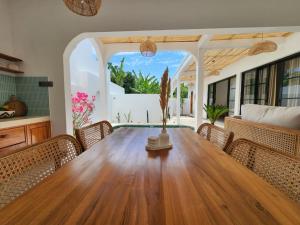 Χώρος καθιστικού στο Villa Casa de Coco at Lovina