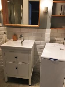 Kúpeľňa v ubytovaní Apartament blisko Centrum