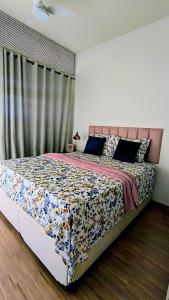 Postel nebo postele na pokoji v ubytování Apartamento com vista incrível no Flamengo + 36 fotografií