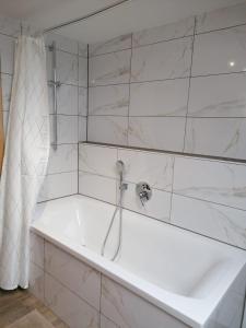 Koupelna v ubytování Wohnung am See