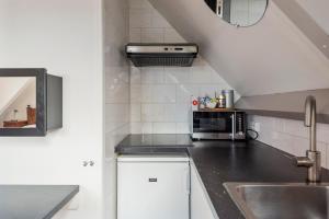Dapur atau dapur kecil di Studio Zandvoort +68 gambar