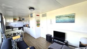 Μια τηλεόραση ή/και κέντρο ψυχαγωγίας στο Chalet 150, Perran Sands