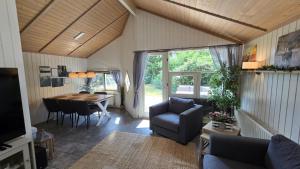 Η κουζίνα ή μικρή κουζίνα στο Ferienhaus Bambi