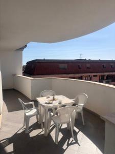 En balkon eller terrasse på Casa Angela