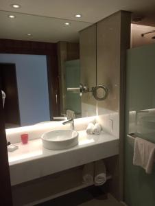 Koupelna v ubytování Hotel Nacional