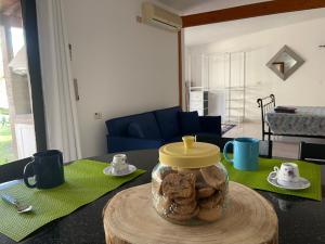 Χώρος καθιστικού στο Casa vacanze Ichnos