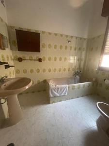 Et badeværelse på Home sweet Home