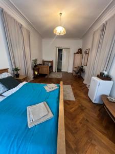 Postel nebo postele na pokoji v ubytování štepánská noc 2
