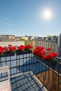 Balkón nebo terasa v ubytování Senate Hotel