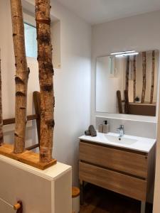 Ένα μπάνιο στο L'Ostalet suite luxe Jacuzzi +4 φωτογραφίες