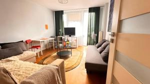 Et opholdsområde på CENTRUM Marszalkowska APPART Parking