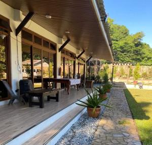 Zahrada ubytování Minoah's Private Resort La Union