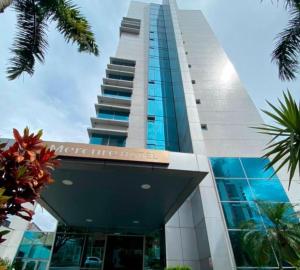 a building with a sign that reads architecture house at Flat Premium Manaus no bairro Adrianópolis ao lado do shopping manauara in Manaus