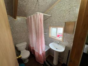 Ένα μπάνιο στο Cabañas el Mañio