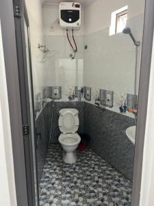 Koupelna v ubytování Leo Home MC
