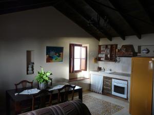 Ett kök eller pentry på Casa Domi