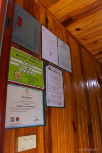 Πιστοποιητικό, βραβείο, πινακίδα ή έγγραφο που προβάλλεται στο Sagada Chill-6