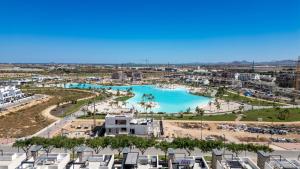 an aerial view of the pool at the resort at Luxe villa Santa Rosalia in Torre-Pacheco