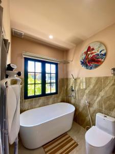 Ένα μπάνιο στο Biệt thự nghỉ dưỡng NovaWorld Phan Thiết