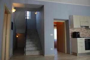 Kuchyň nebo kuchyňský kout v ubytování B&B La Cantoniera