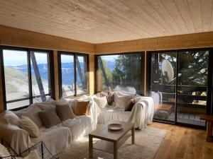 Χώρος καθιστικού στο Chalet Saint-Lary - Pla D'adet
