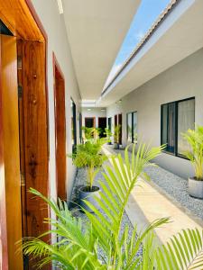 Κήπος έξω από το Angkor Piseth Retreat