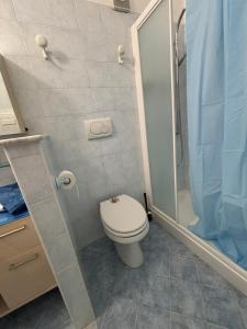 Koupelna v ubytování La casa dei nonni + 6 fotografií