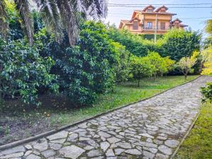 Zahrada ubytování Casa Sebia