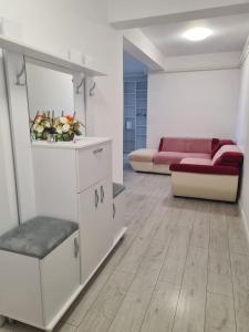 Χώρος καθιστικού στο Luxury Property with 1bdm Radauti