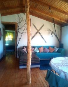 埃尔卡内洛oso montaña Cabaña cajón del Maipo的相册照片