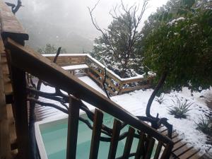 埃尔卡内洛oso montaña Cabaña cajón del Maipo的相册照片