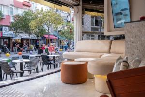 Posezení v ubytování Duck Otel