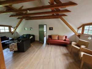 Posezení v ubytování Premiumwohnung im Biosphärenreservat