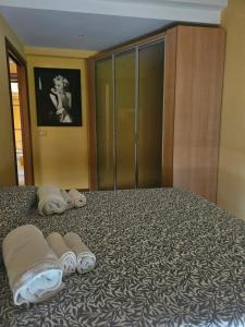 Ένα ή περισσότερα κρεβάτια σε δωμάτιο στο Luxury room