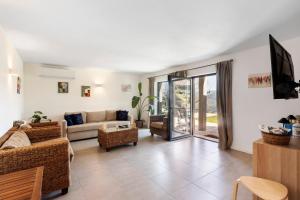 Posezení v ubytování Casa Do Alago