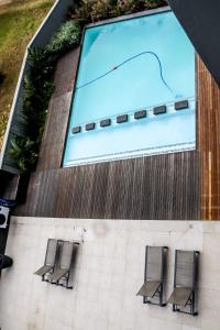 Πισίνα στο ή κοντά στο Sleek and modern apartment