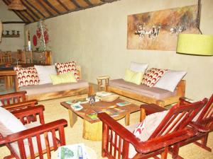 Posezení v ubytování Miombo Safari