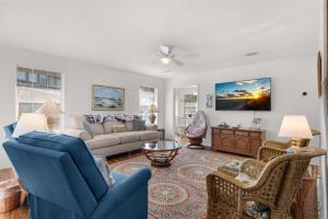 Posezení v ubytování Leaning Palms