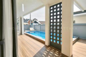 Πισίνα στο ή κοντά στο pattaya homely pool villa
