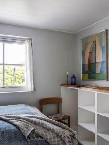 Giường trong phòng chung tại HS012-Henne-Fyrrestien-6