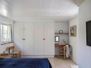 Giường trong phòng chung tại HS012-Henne-Fyrrestien-6