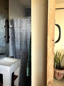 Ένα μπάνιο στο El Puesto Del Sol - Oceanfront Casitas with breathtaking views