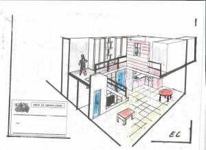 Κάτοψη του loft